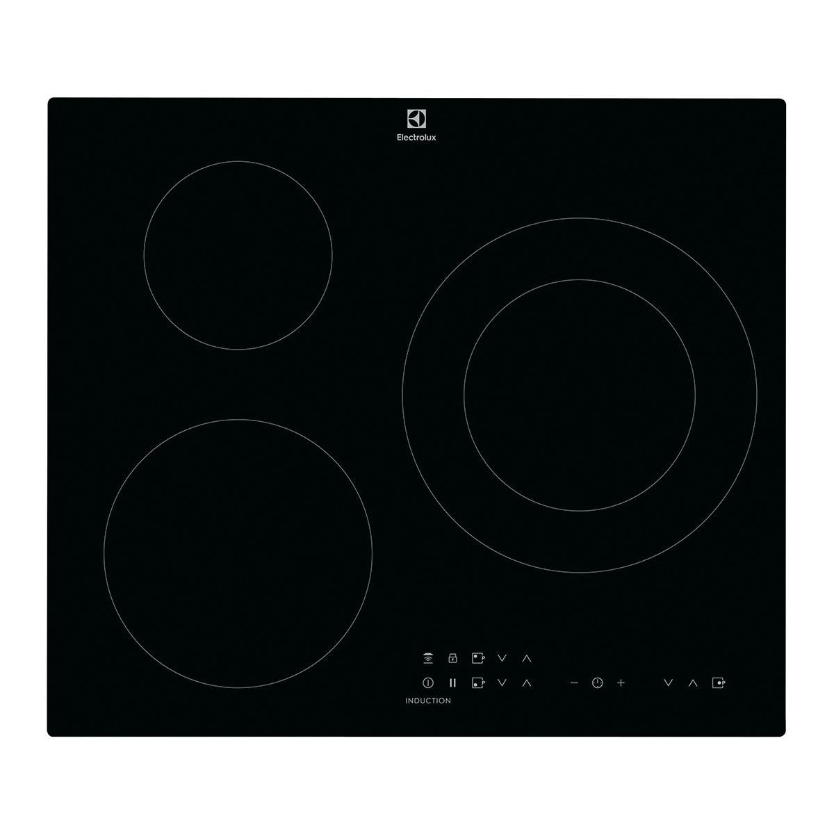 Imagem 0 de Placa de Indução Electrolux Série 500 LIT60336 de 3 Zonas e de 60 cm - Preto