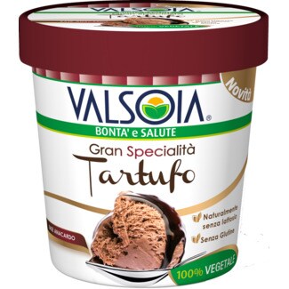 Valsoia Gelado de Caju e Trufas embalagem 210 g