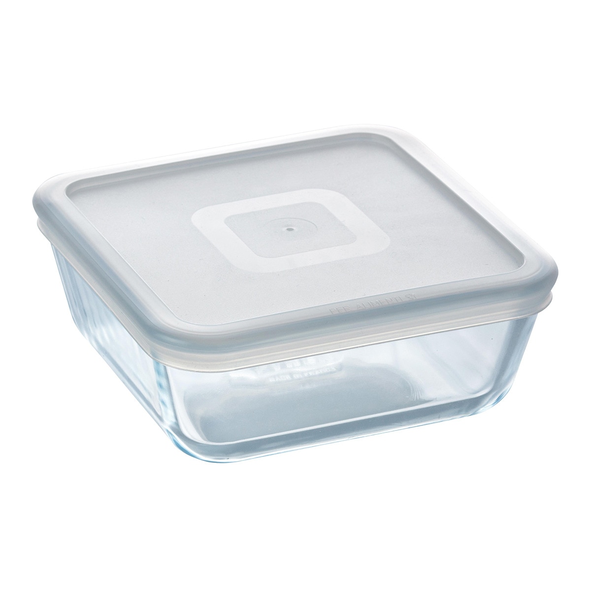 Recipiente hermético quadrado com tampa Cook & Freeze Pyrex Transparente-1