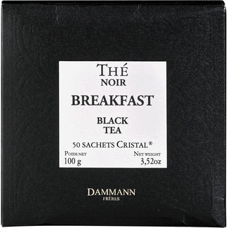 Chá Preto Breakfast embalagem 50 unidades - Dammann Fréres