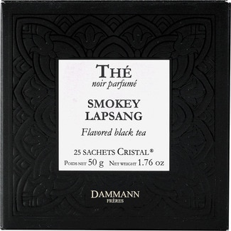 Chá Preto Smokey Lapsang embalagem 25 unidades - Dammann Fréres