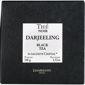Chá Preto Darjeeling embalagem 50 unidades - Dammann Fréres