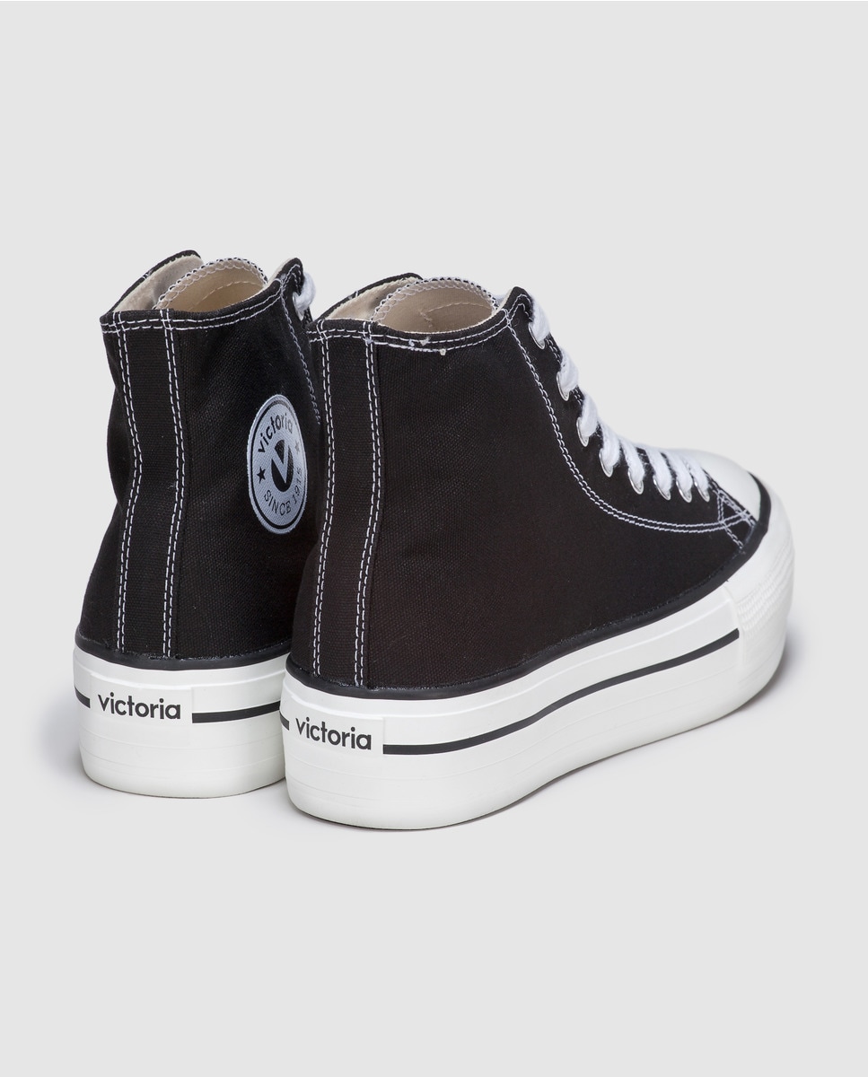 Botas de mujer Victoria en color negro con plataforma · Victoria · El Corte  Inglés