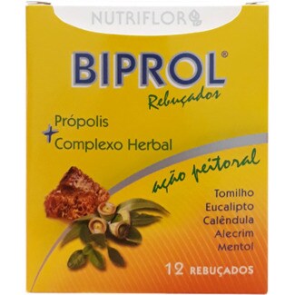 Biprol Rebuçados Peitorais embalagem 12 unidades