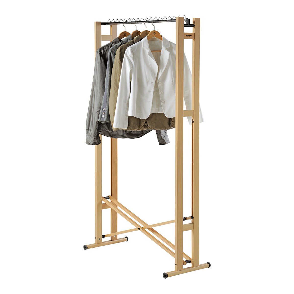 Cabide - Varão Dobrável Snake Grande Foppapedretti Natural-4