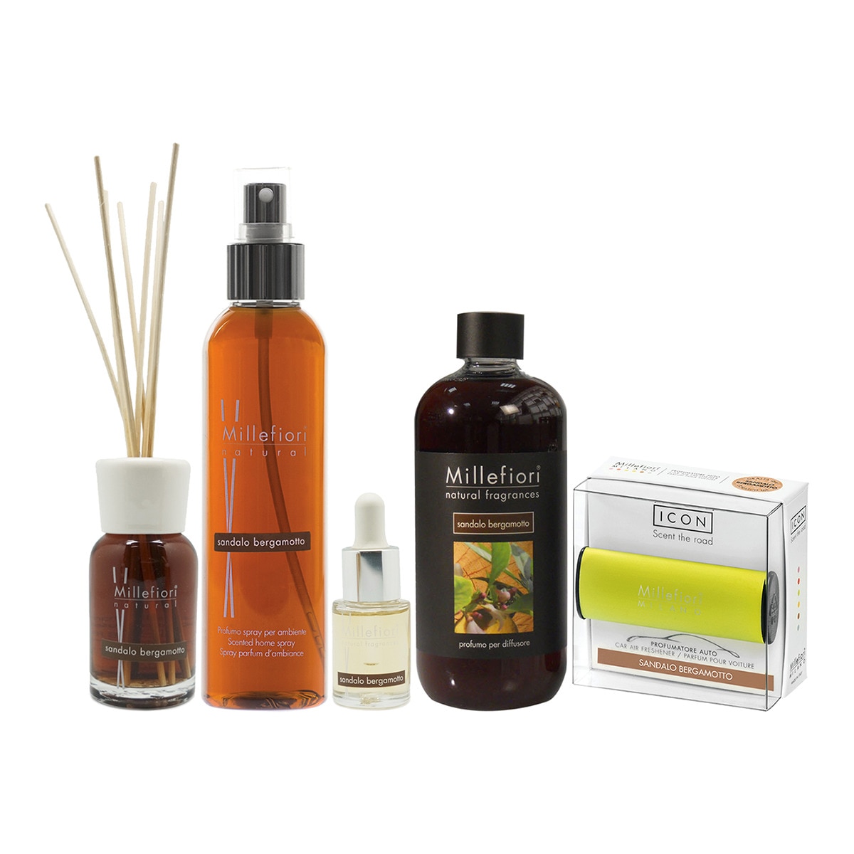 Colecção de aromas Sândalo e Bergamota 1