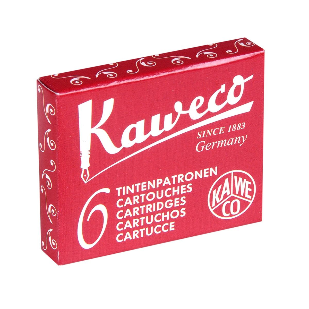 Cartuchos standard Caixa com 6 Kaweco bordeaux 1