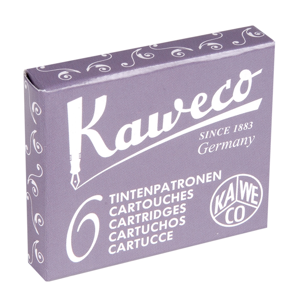 Cartuchos standard Caixa com 6 Kaweco beringela 1