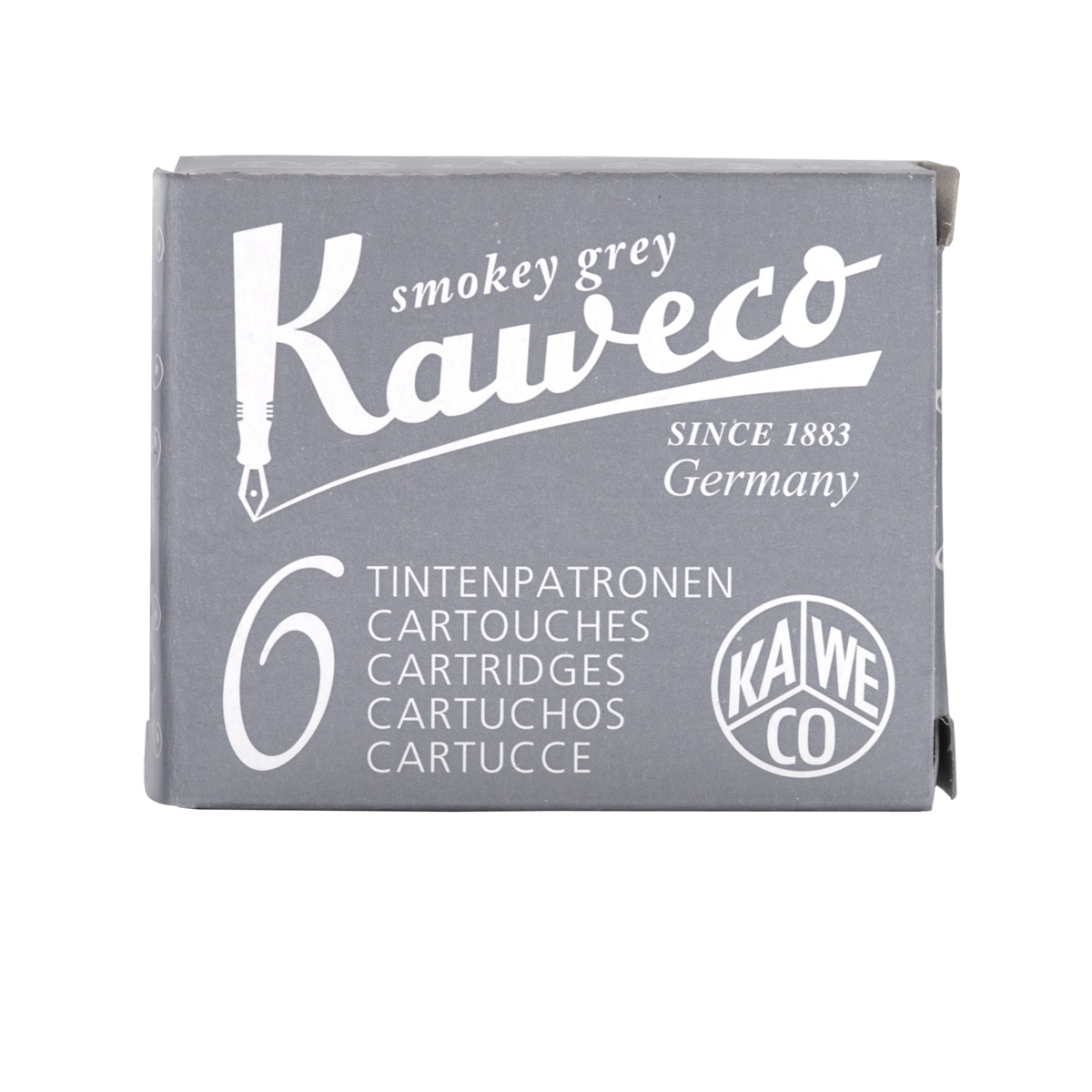 Imagem 0 de Cartuchos standard Caixa com 6 Kaweco cinzento
