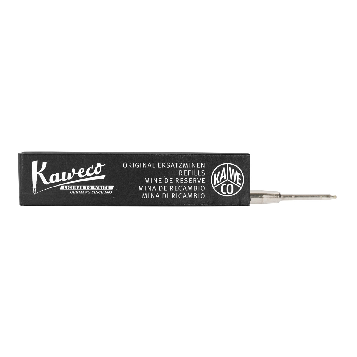 Imagem 0 de Recarga universal de caneta esferográfica de gel Kaweco preta