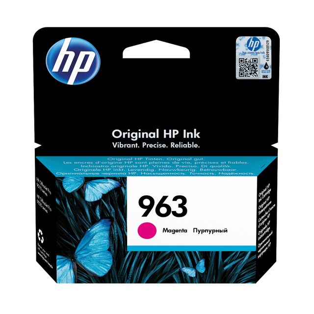 Imagen 0 de Cartucho de tinta original HP Nº 963 magenta (3JA24AE)