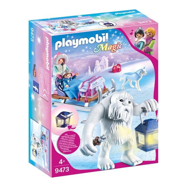 Trol de Nieve con Trineo Playmobil