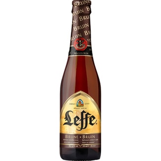 cerveza negra Brune belga botella 33 cl - Leffe