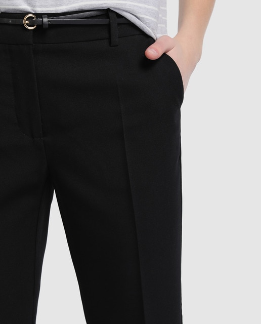 Pantalón de vestir de mujer con cinturón · Easy Wear · El Corte Inglés