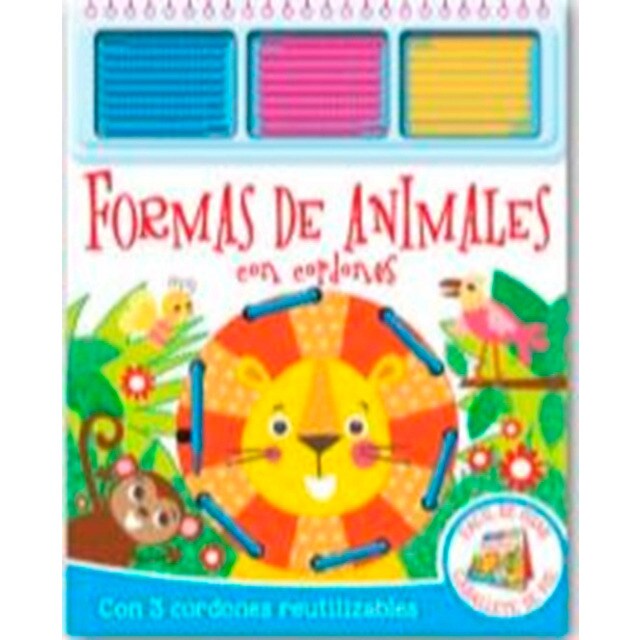 Formas De Animales Con Cordones (Capa dura) 1