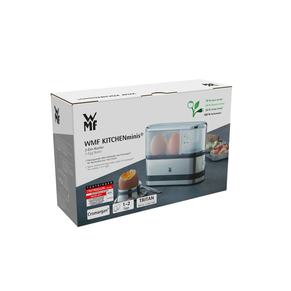 Cuecehuevos WMF Kitchenminis con capacidad para 2 huevos 7