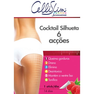 Cocktail Silhueta embalagem 14 unidades - Juvamine