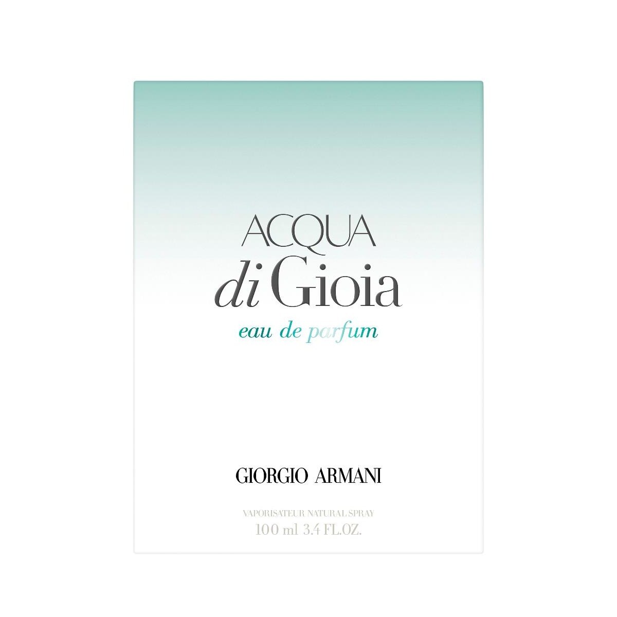 Eau de Parfum Acqua di Gioia 100 ml Giorgio Armani 3