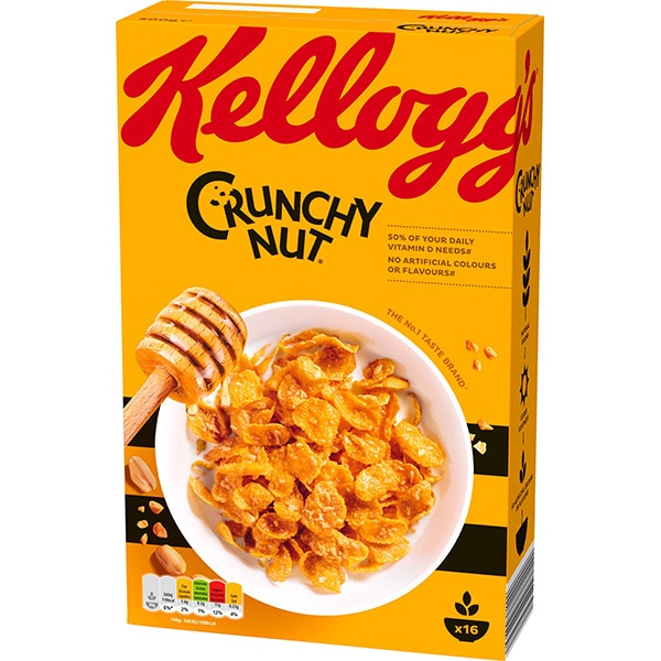 Buy crunchy nut breakfast cereals packet 500 g · KELLOGG'S