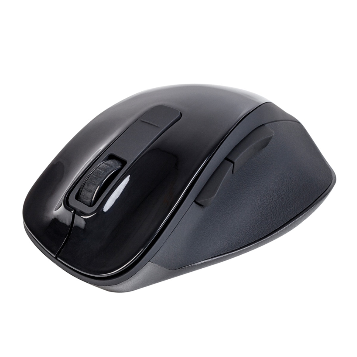 Ratón óptico inalámbrico NGS Bow Negro Negro-3