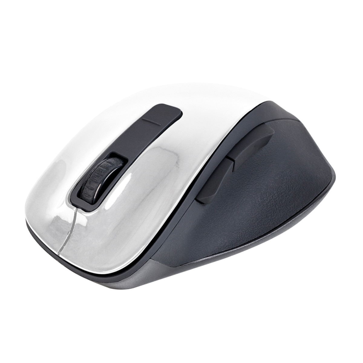 Ratón óptico inalámbrico NGS Bow Blanco Blanco / Negro-3