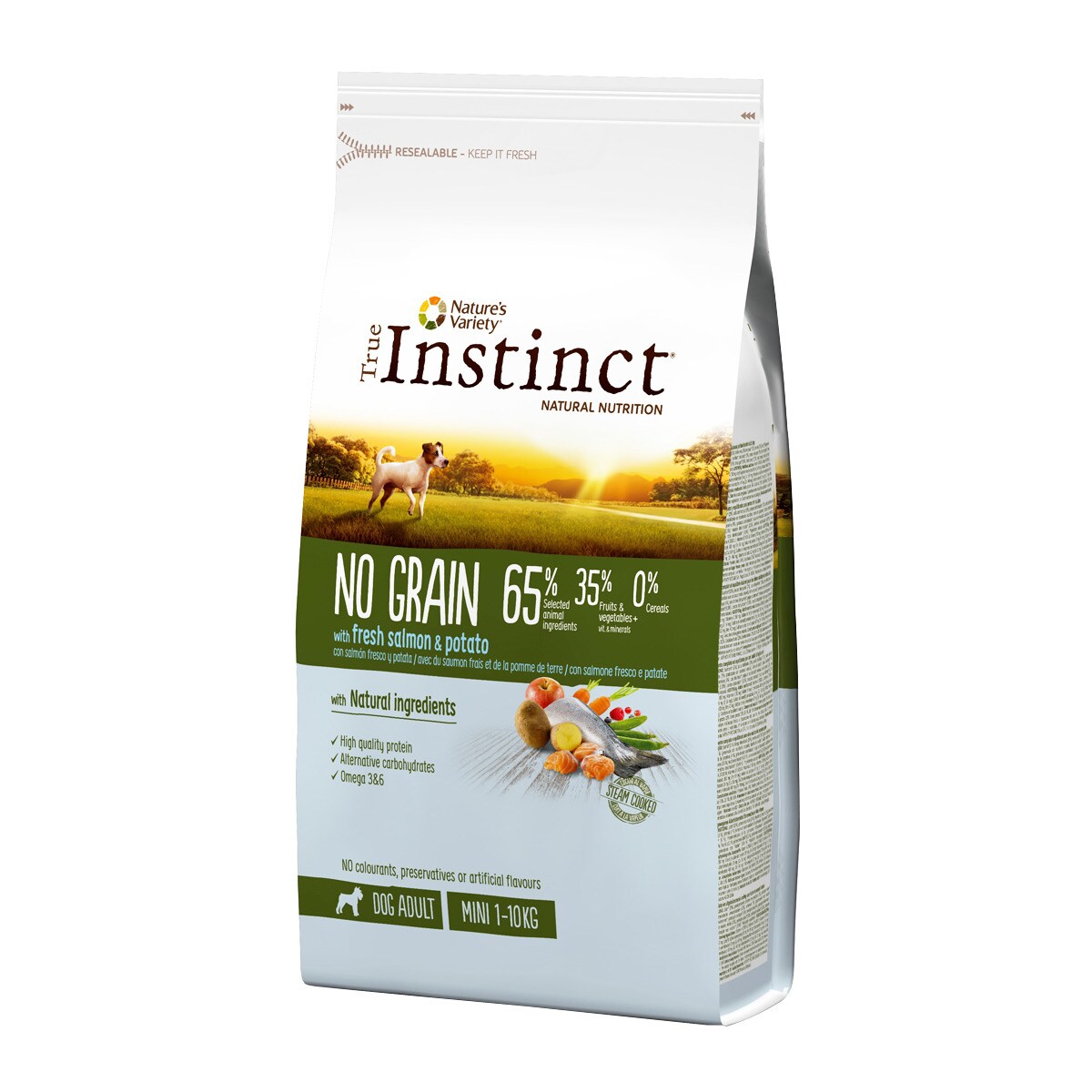 True Instinct - Pienso Para Perros Adultos Minis No Grain Salmón