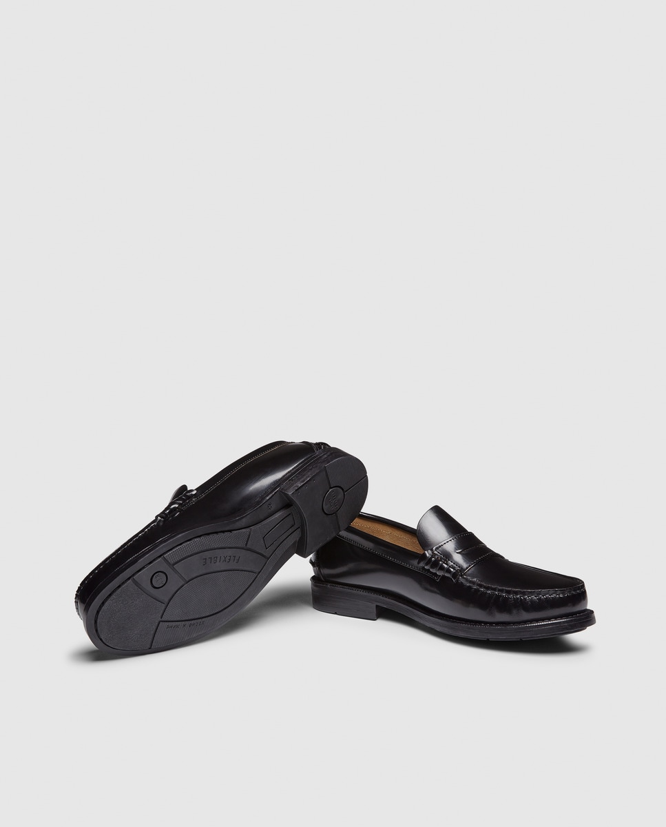 Mocasines de hombre Unit Negro-2