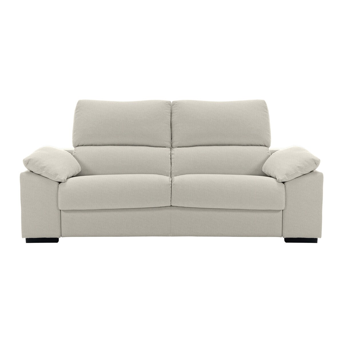 Imagen 0 de Sofá tapizado de 2 plazas con asientos deslizantes Frank El Corte Inglés Beige