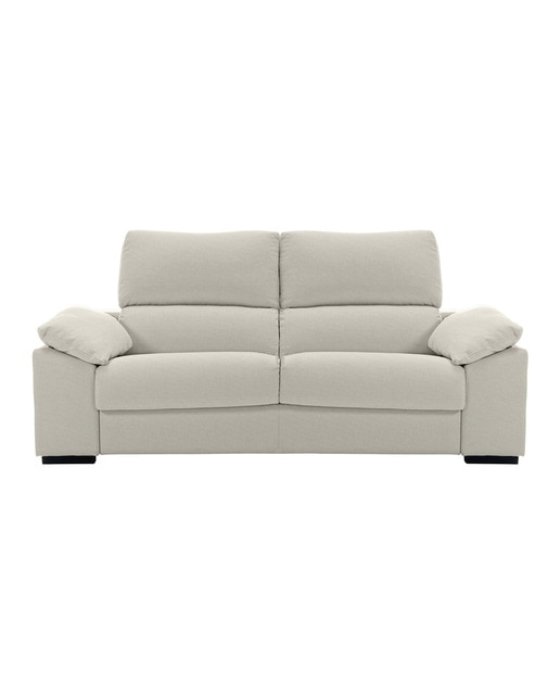 Imagen 0 de Sofá tapizado de 2 plazas con asientos relax Frank El Corte Inglés Beige