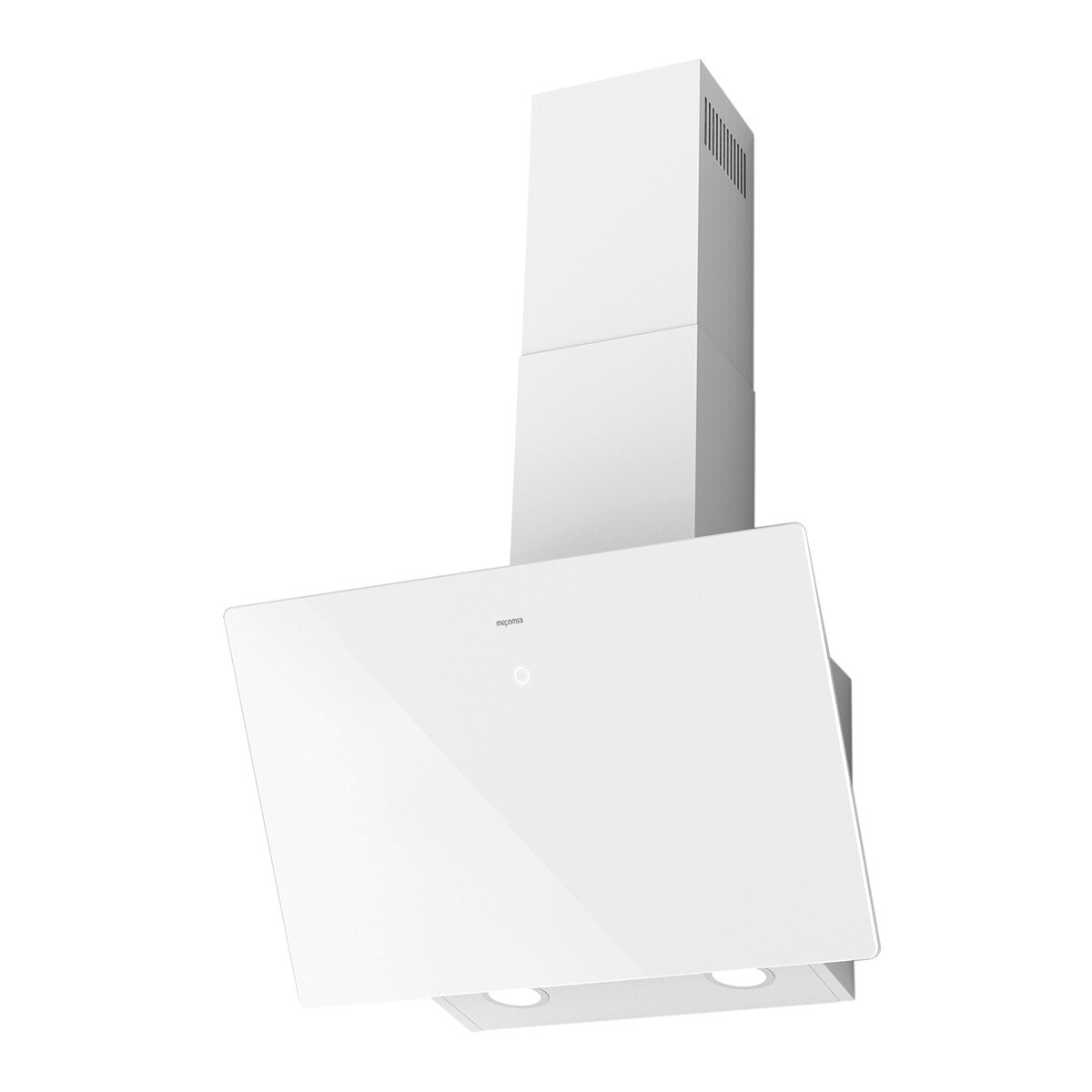 Campana decorativa Mepamsa aspiración perimetral - Cuadro 60 Cristal Blanco Cristal blanco-1