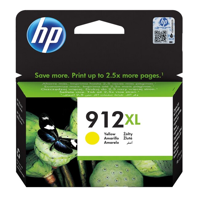 Imagen 0 de Cartucho de tinta original HP Nº 912 XL amarillo (3YL83AE)