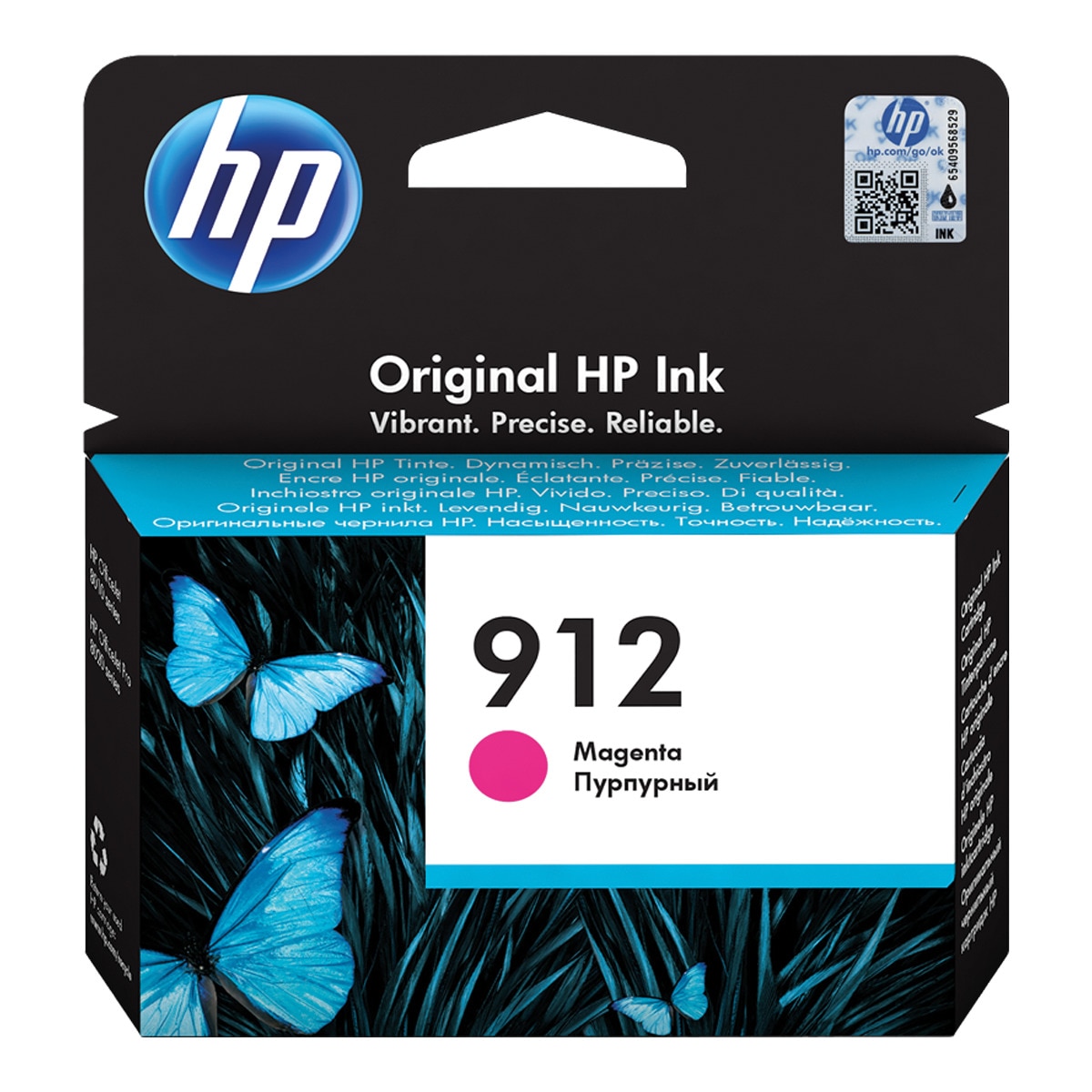 Cartucho de tinta original HP Nº 912 magenta (3YL78AE) 1