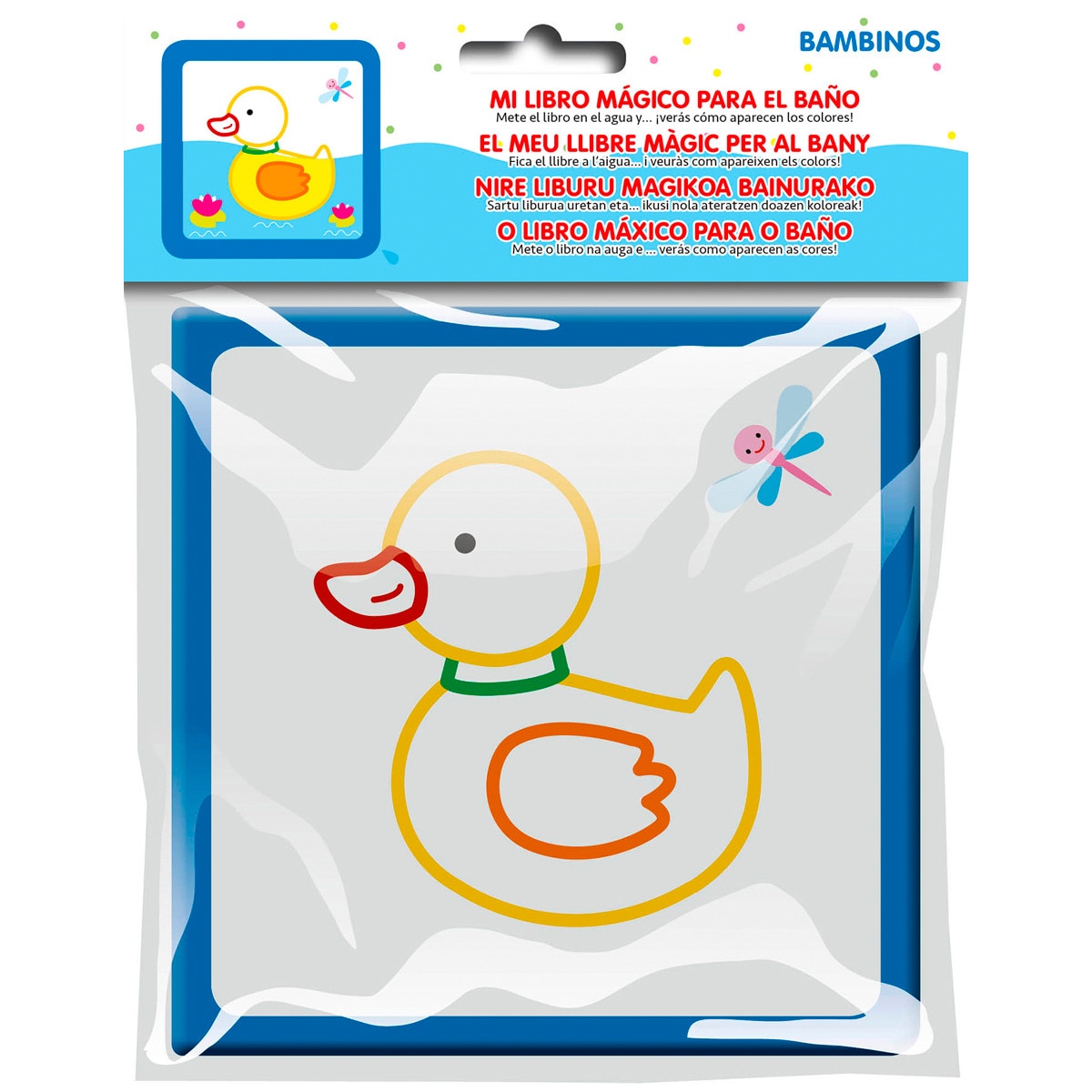 PATITO - MI LIBRO MÁGICO PARA EL BAÑO 1