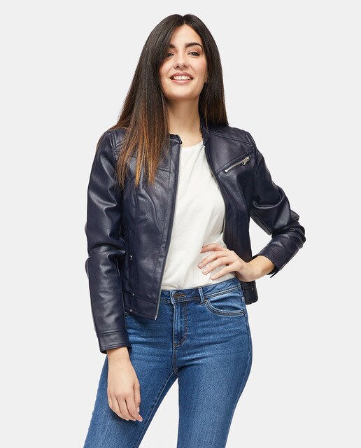 Cazadora Joven ella Vero Moda en azul pe