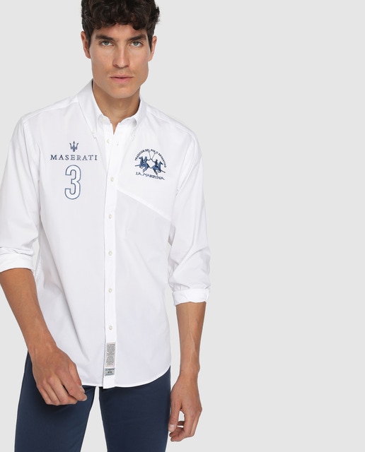 camisa blanca la martina