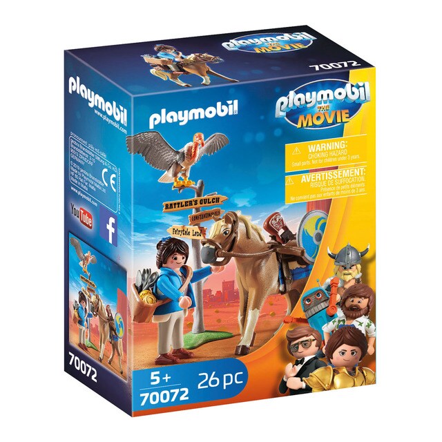 PlayMobil The Movie Marla con Caballo