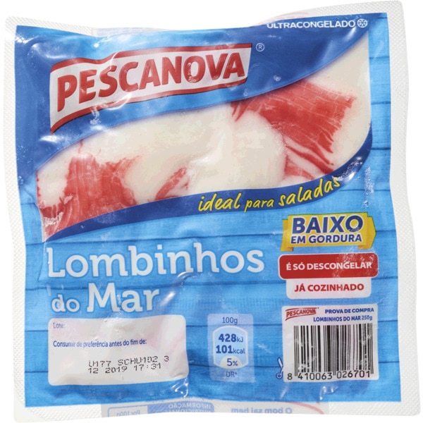Lombinhos do Mar embalagem 250 g