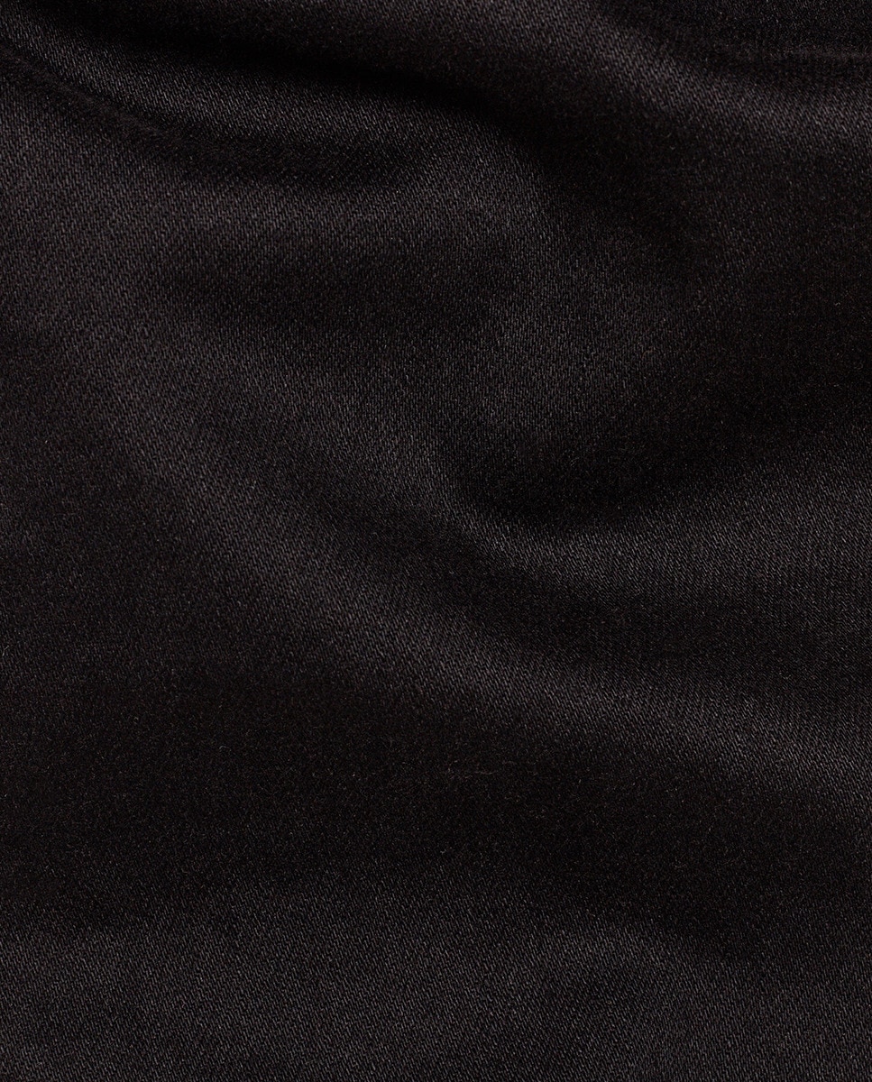Jeans 3301 slim pretas de homem Preto-7