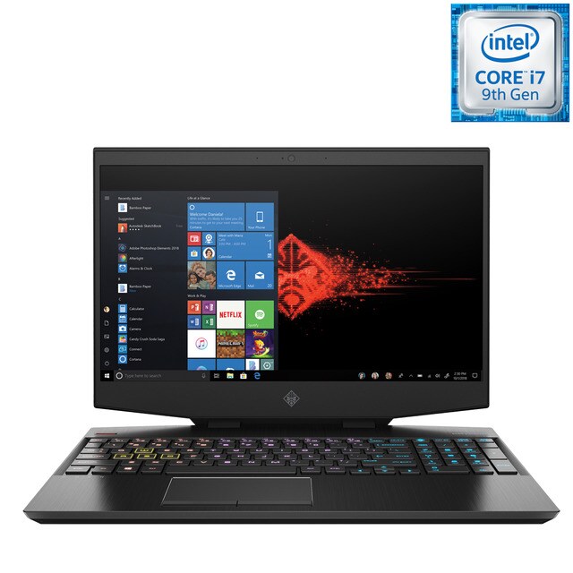 Portátil HP - Portátil Gaming OMEN 15-dh0016ns, I7, 16 GB, 1 TB HDD + 512 GB SSD, GTX 1660Ti 6GB