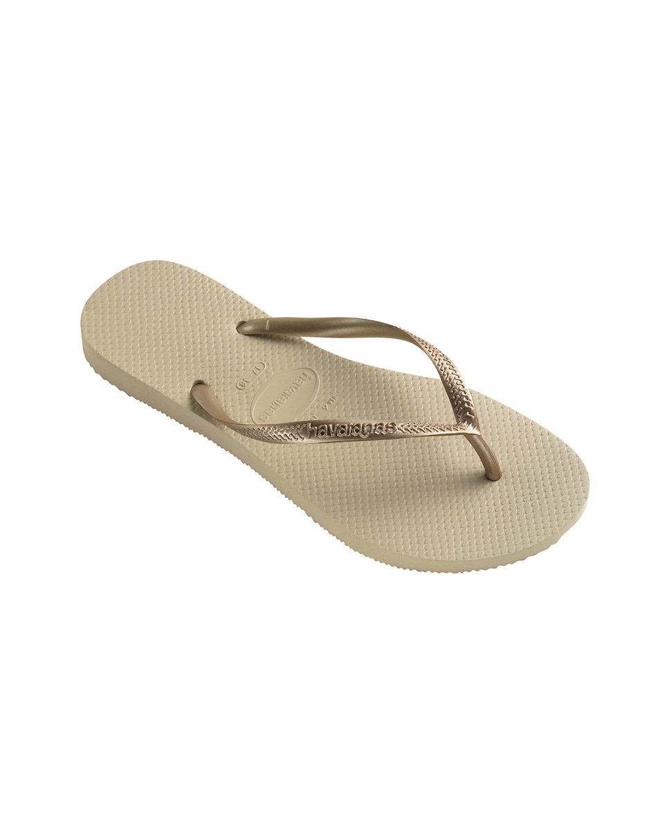 Chinelos Slim Dourado-4