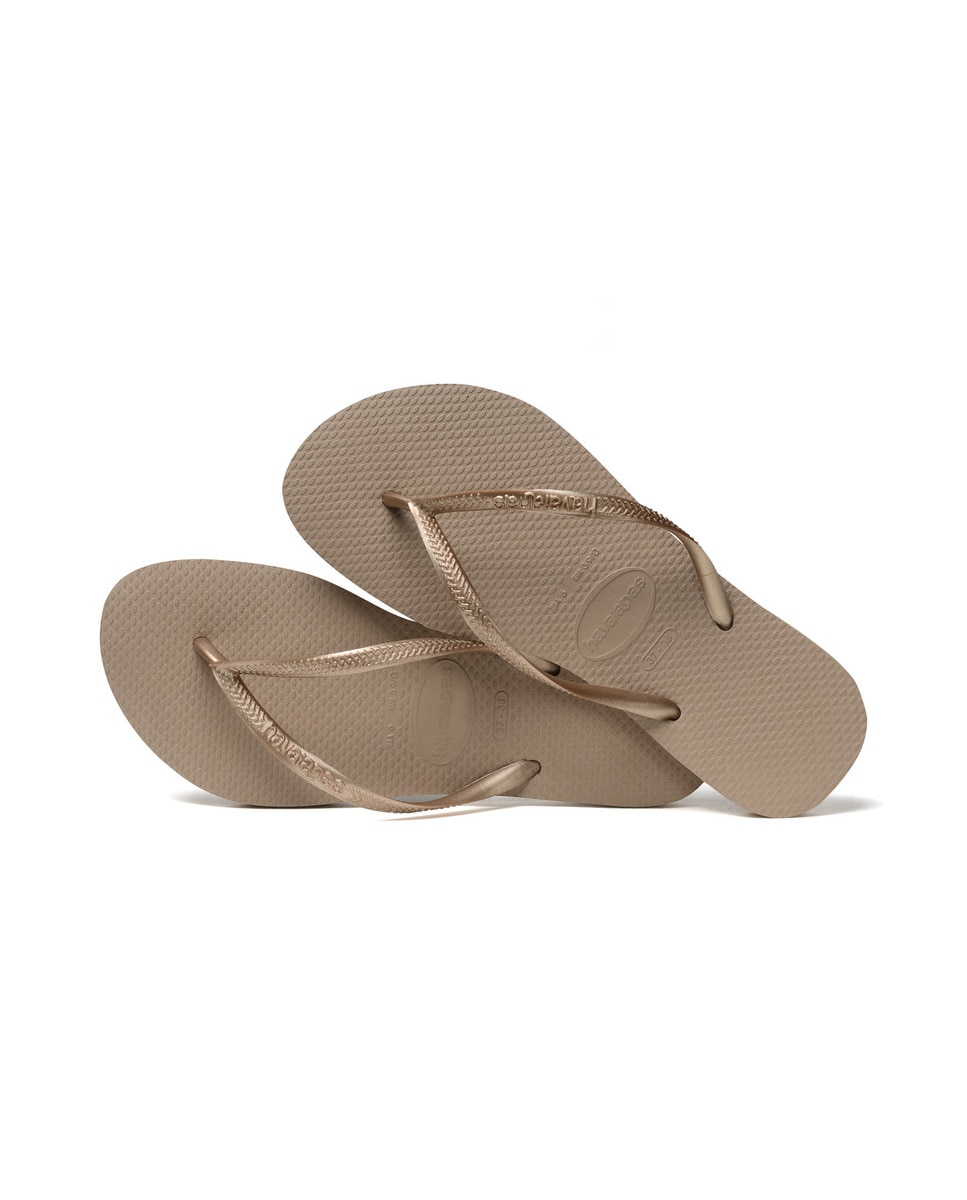Chinelos Slim Dourado-4
