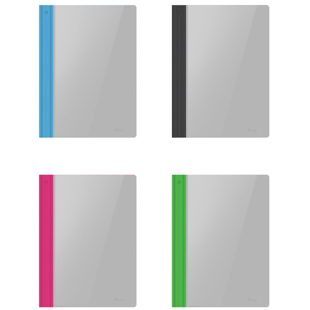 Imagen 0 de Pack 4 Carpetas A4 Fastener Frost Transparente