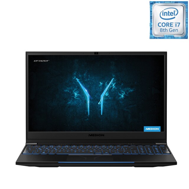 Portátil Medion - Portátil Gaming Erazer X15803 MD61496, I7, 16 GB, 1 TB HDD + 256 GB SSD, GeForce RTX 2060 6GB