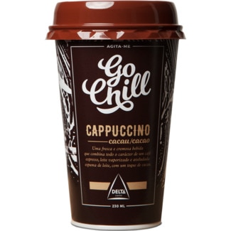 Bebida de Cappuccino embalagem 230 ml - Go Chill