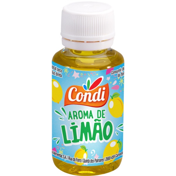 Aroma Líquido de Limão frasco 25 ml