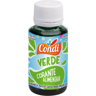 Corante Líquido Verde frasco 25 ml - Condi