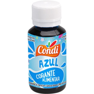Corante Líquido Azul frasco 25 ml - Condi