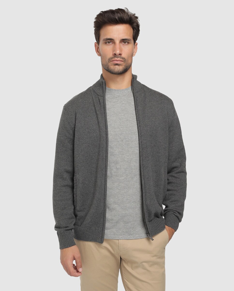 Chaqueta de punto de hombre Dustin con el cuello alto · Dustin · El Corte  Inglés