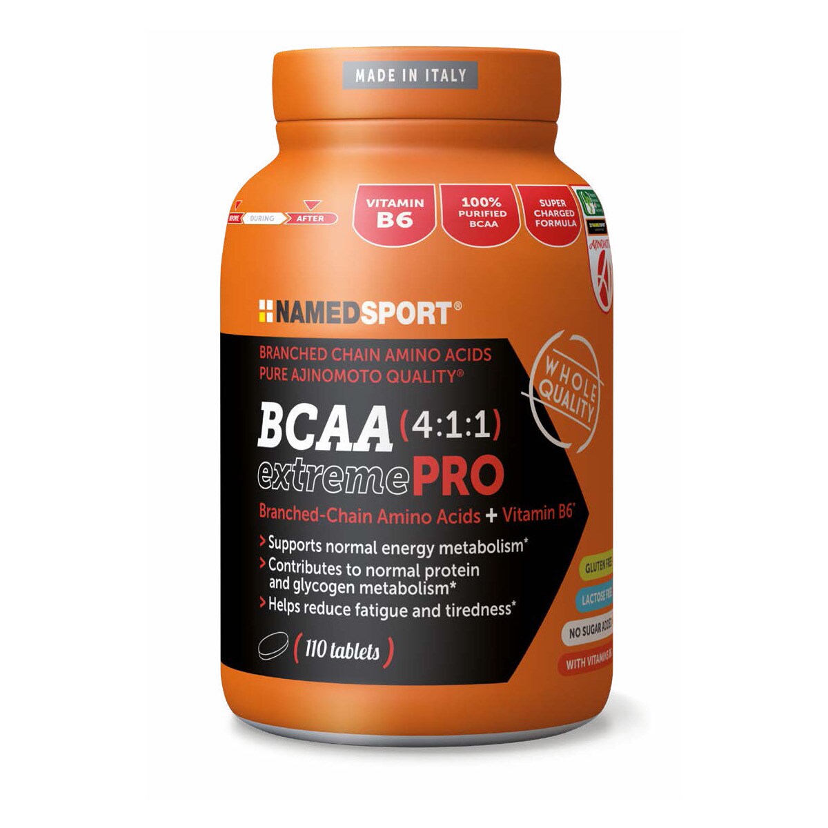 NAMEDSPORT - BCAA 4:1:1 ExtremePRO 110 Cápsulas