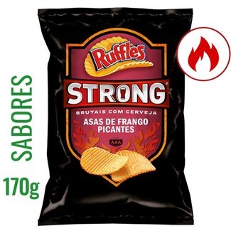 Ruffles Batatas Fritas com Sabor a Chicken Wings embalagem 170 g